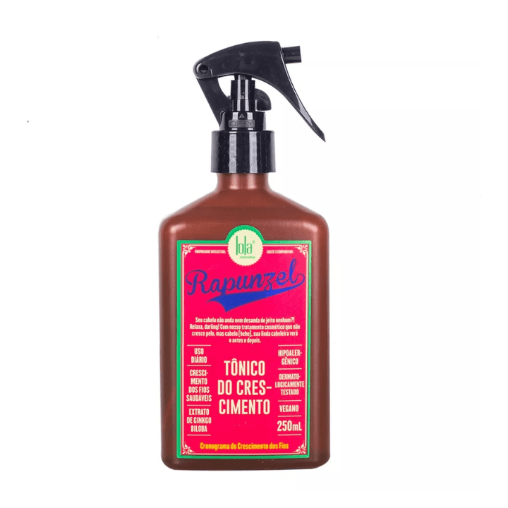 Spray Rapunzel Tônico Capilar 250ml Lola