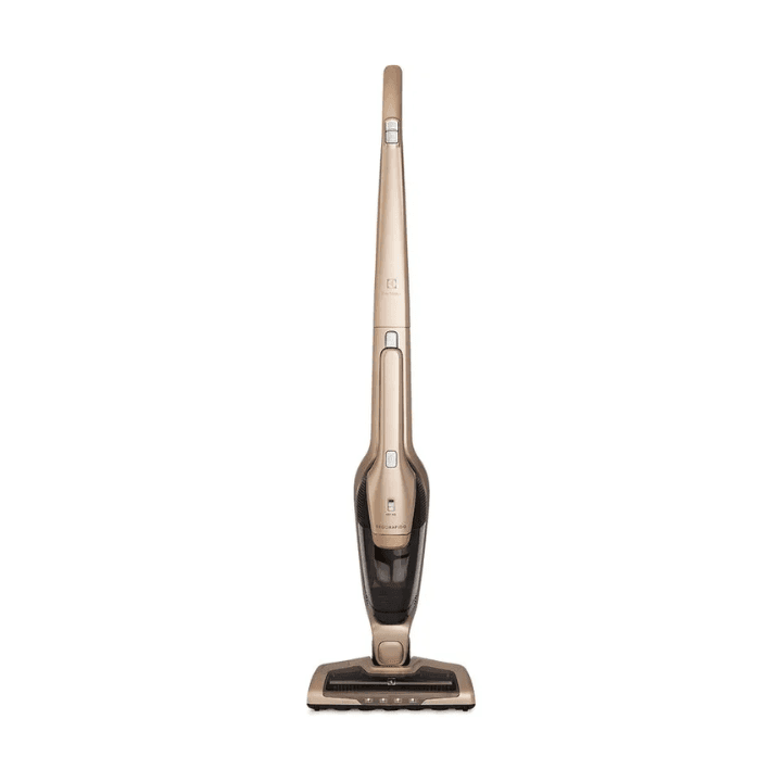Aspirador de Pó Vertical Sem Fio Electrolux Ergorapido 2 em 1 Bocal Pet até 45 min Dourado (ERG26) - Bivolt